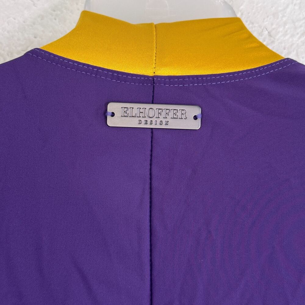 Elhoffer Dress Womens Medium Midnight Oracle Wrap Cosplay Comic Con Festival - Picture 8 of 13